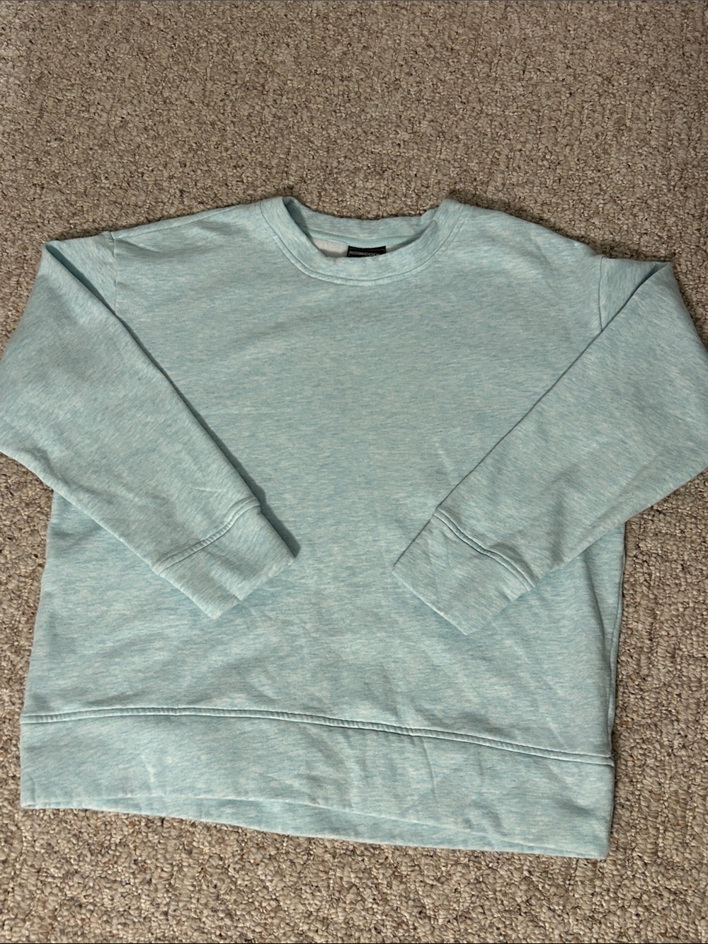 Women’s 32 Degrees Light Mint Crewneck Sweatshirt Large